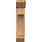 Ekena Millwork Westlake Slat Smooth Bracket w/ Offset Brace, Western Red Cedar, 7 1/2"W x 24"D x 36"H BKT0806X24X36WTL06SWR - alternate 2